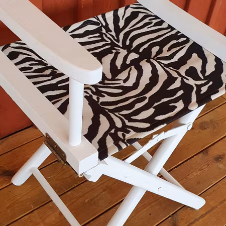 Regissörsstol "Zebra"