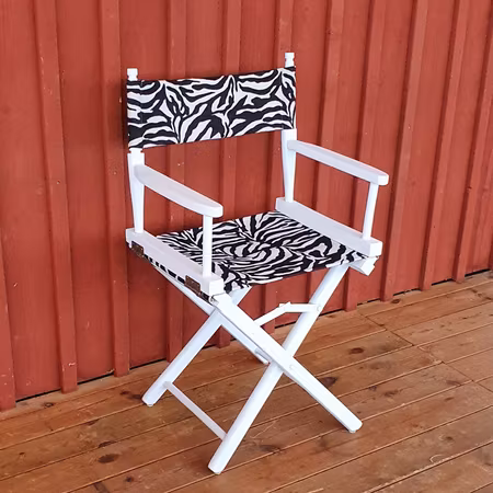 Regissörsstol "Zebra"