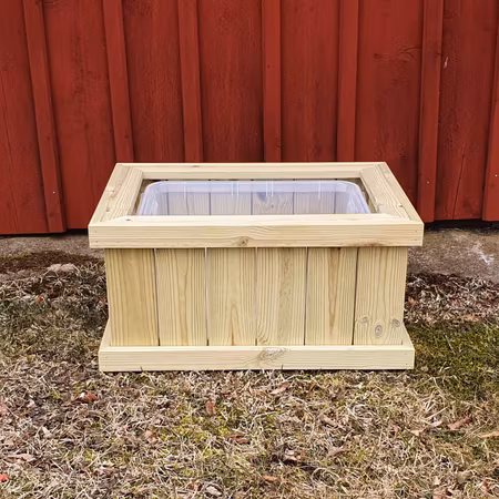 Blomlåda "Kunduppdrag"
