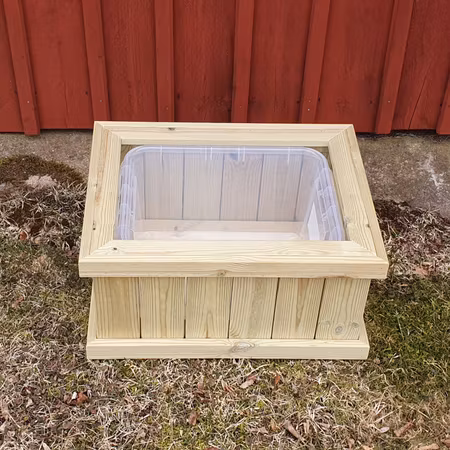 Blomlåda "Kunduppdrag"