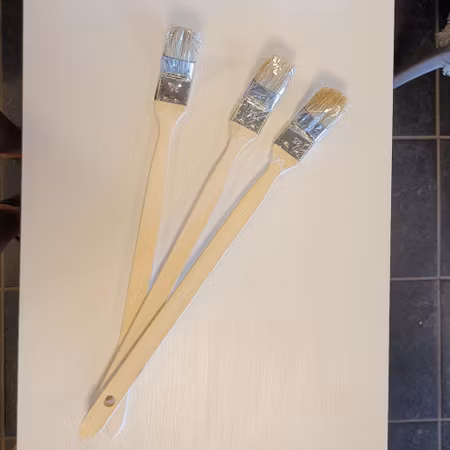 Vinkelpensel med långt skaft 35 mm "budget"