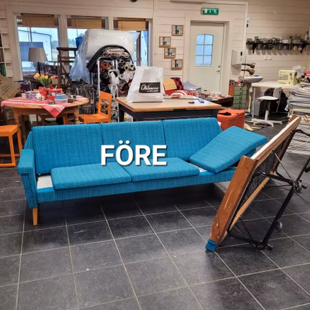 Bäddsoffa 1968 "Renoveringsuppdrag"