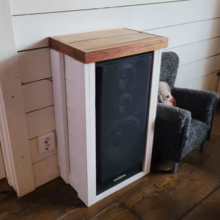 Tv-bänk/mediamöbel "Kunduppdrag"