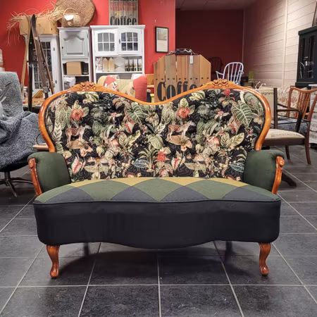 Soffa Rokoko "Djungelns konung"