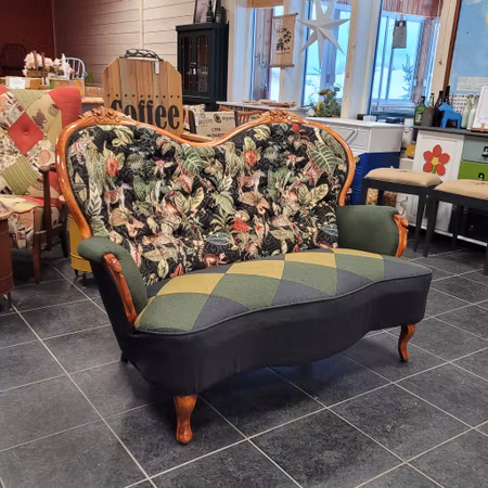 Soffa Rokoko "Djungelns konung"