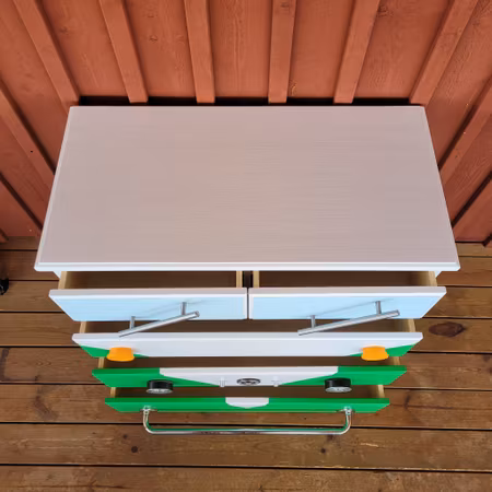 Byrå - VW-Buss "Gröna Faran"