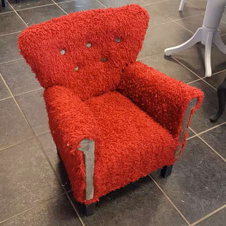 Barnfåtölj "Skrållan"