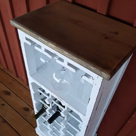 Vinställ "Renoveringsuppdrag"