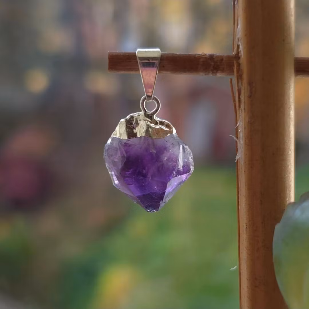 Hänge Rå Ametist nr 2