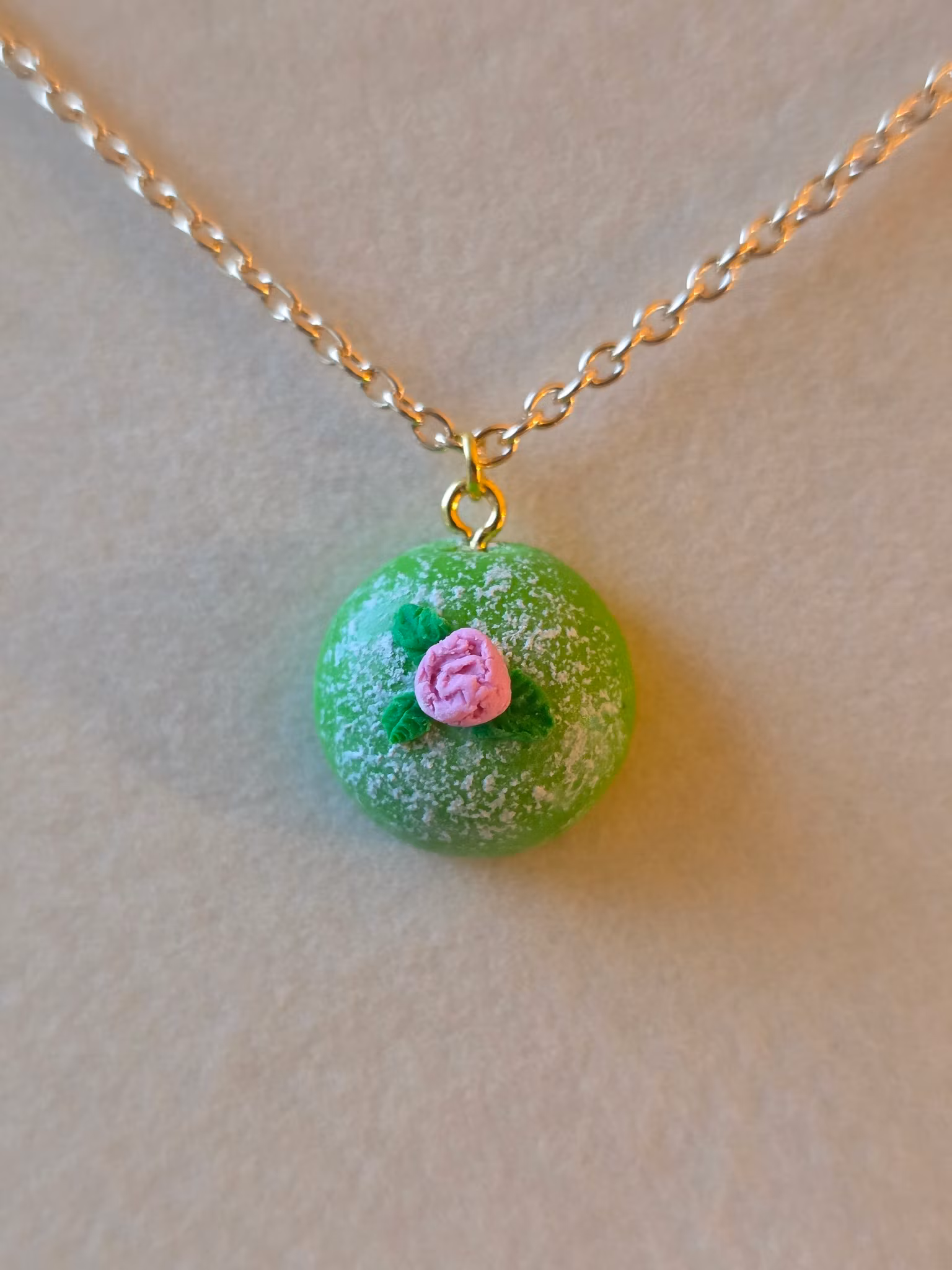 Halsband Handgjort Prinsesstårta Swedish Fika