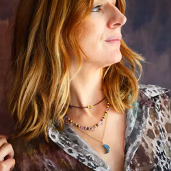 Tandava Halsband Labradorit