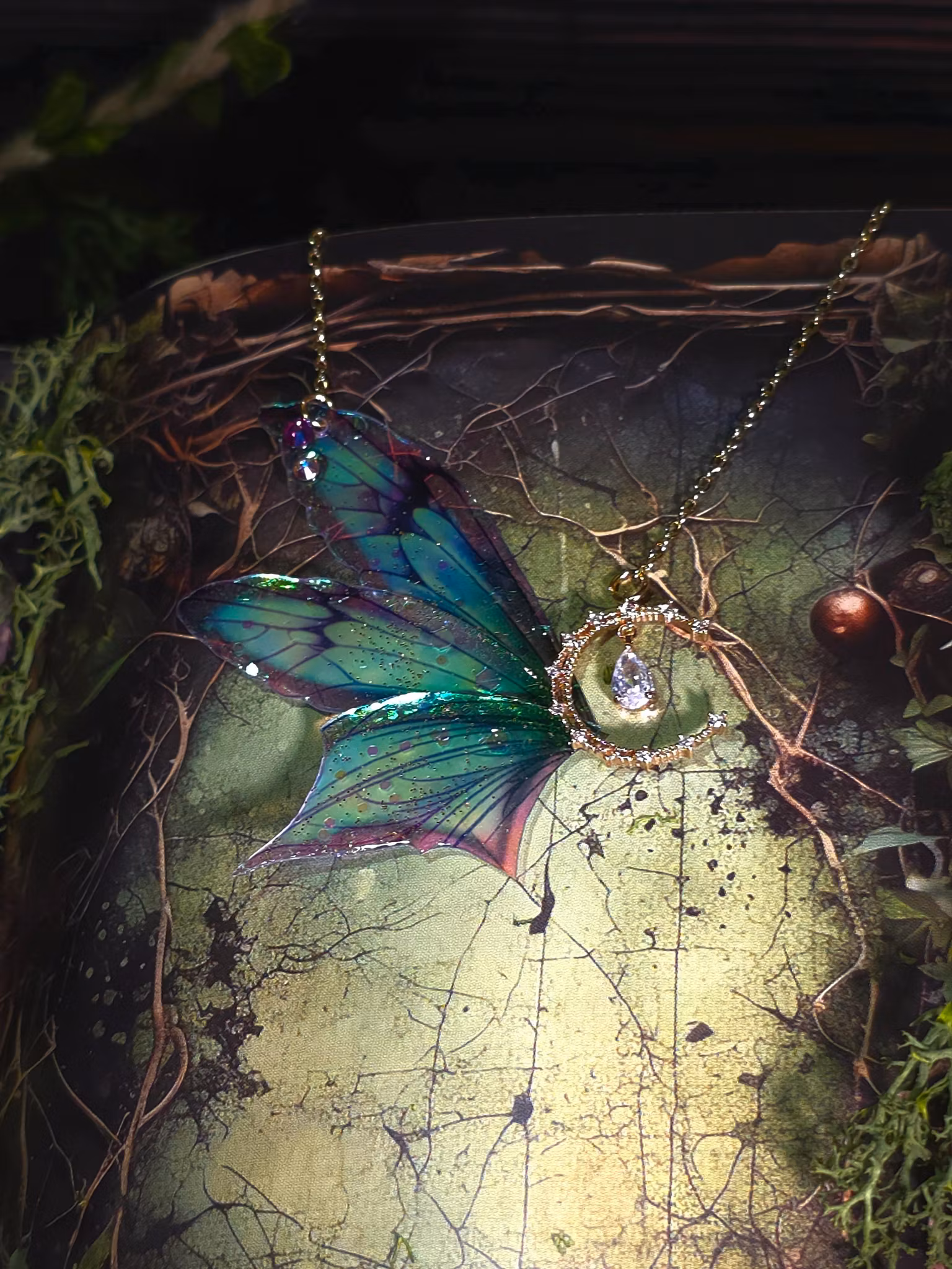 Halsband White-De-Lune