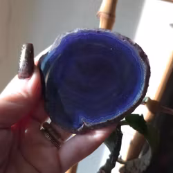 Lila Agatplatta Nr 2