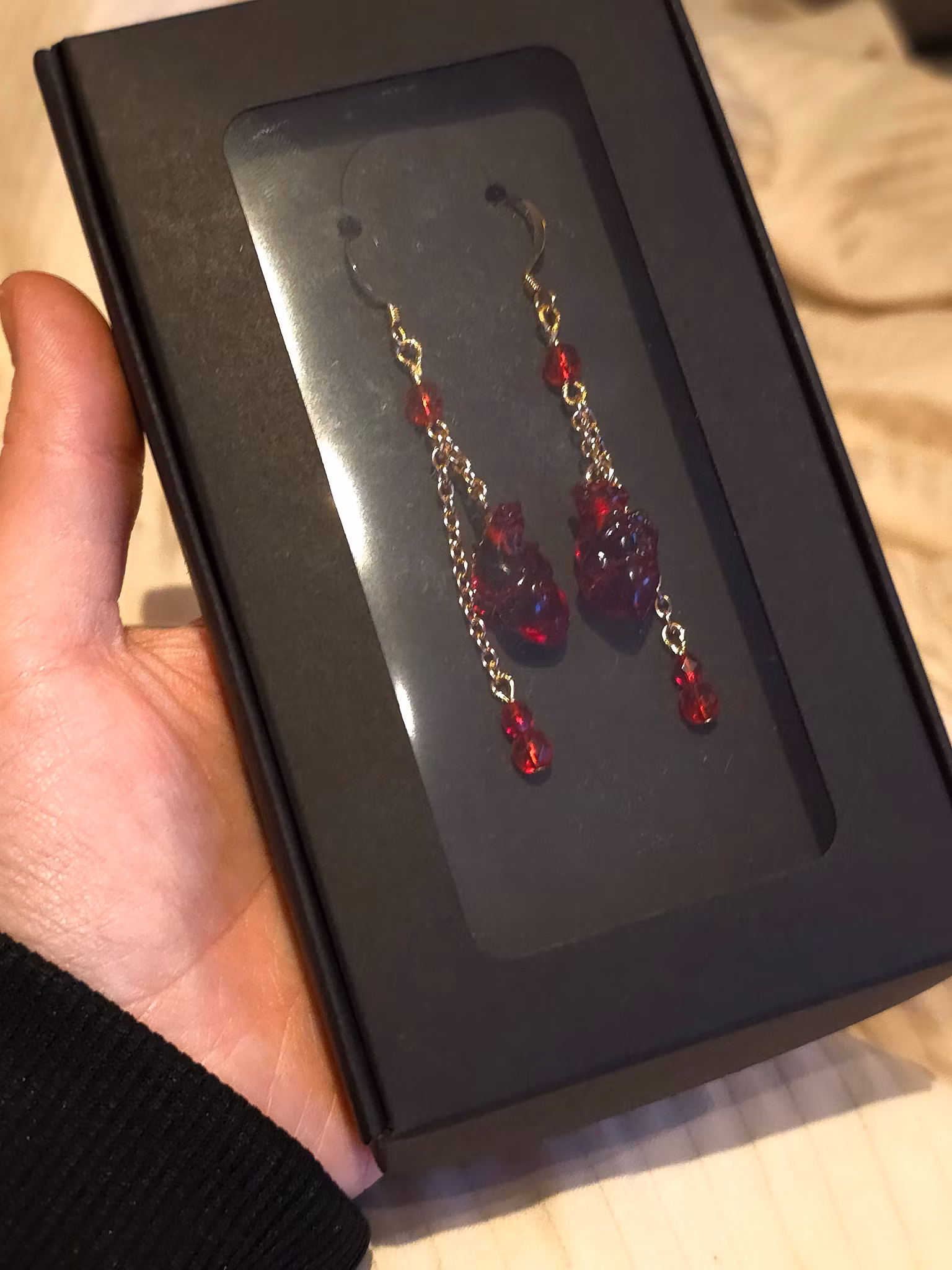 Anatomiska Hjärtan Hängande