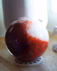 Klot Eldkvarts Hematoid Golden Healer