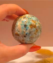 Klot Amazonit I Matrix Modersten