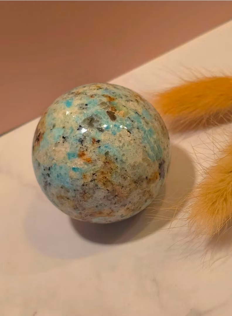 Klot Amazonit I Matrix Modersten