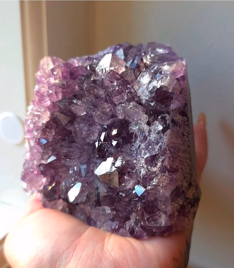 Kluster Av Ametist 493 Gram