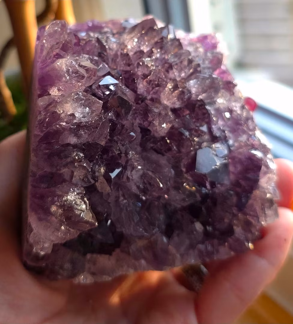 Kluster Av Ametist 493 Gram