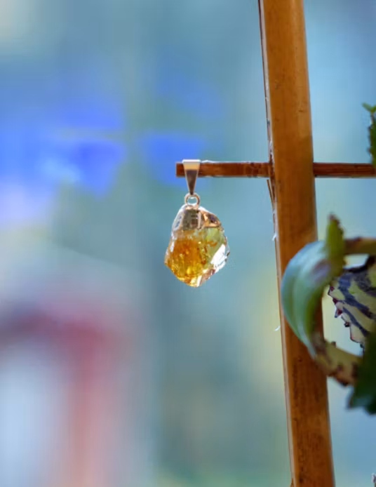 Hänge Av Bränd Citrin nr 1