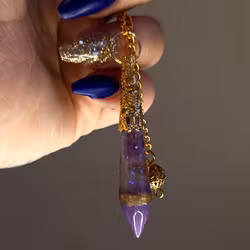 Handgjord Pendel Ametist