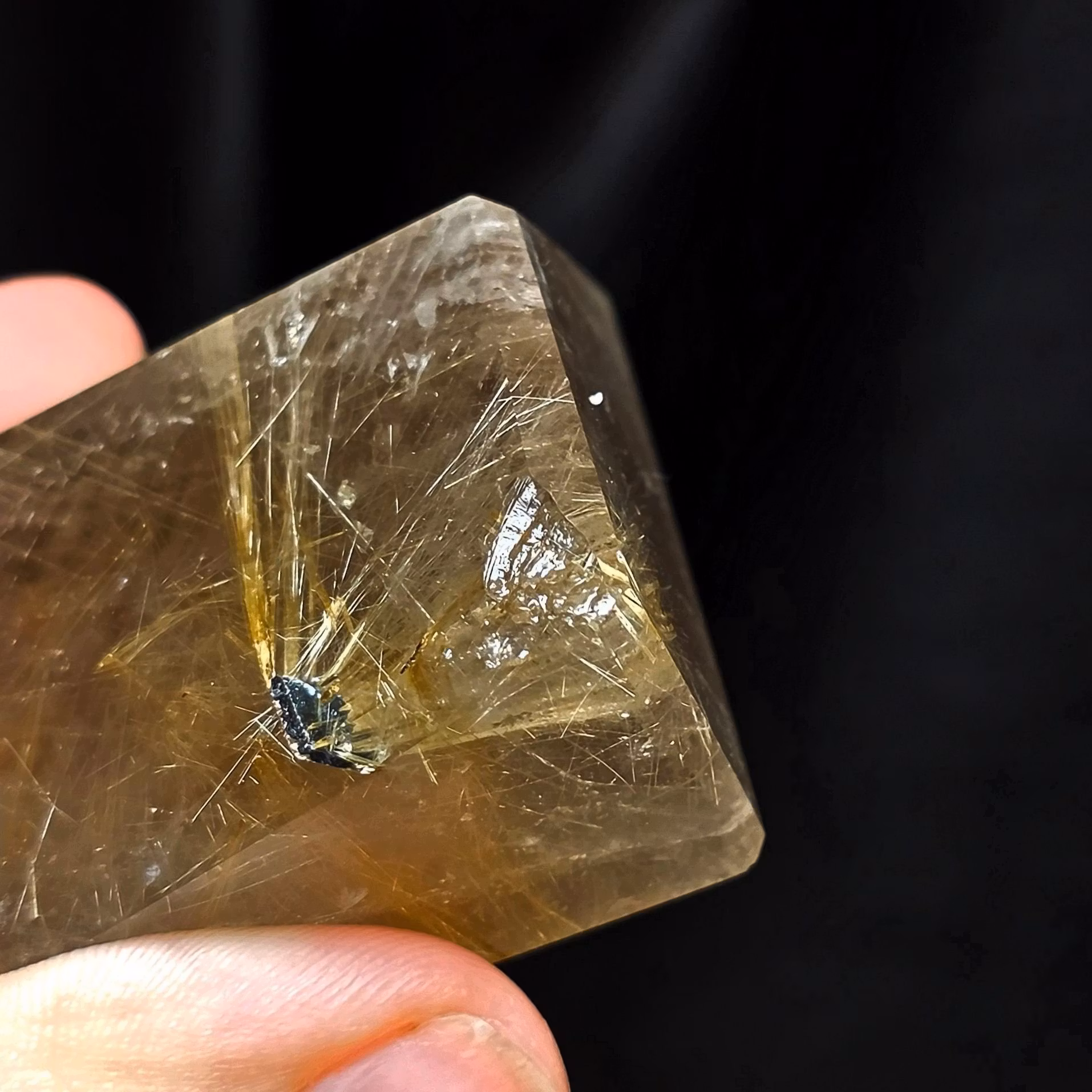 Rutilkvarts Guld Starburst