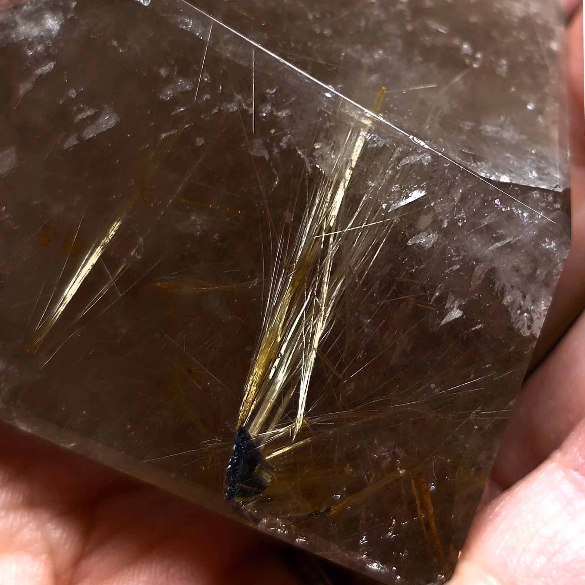 Rutilkvarts Guld Starburst