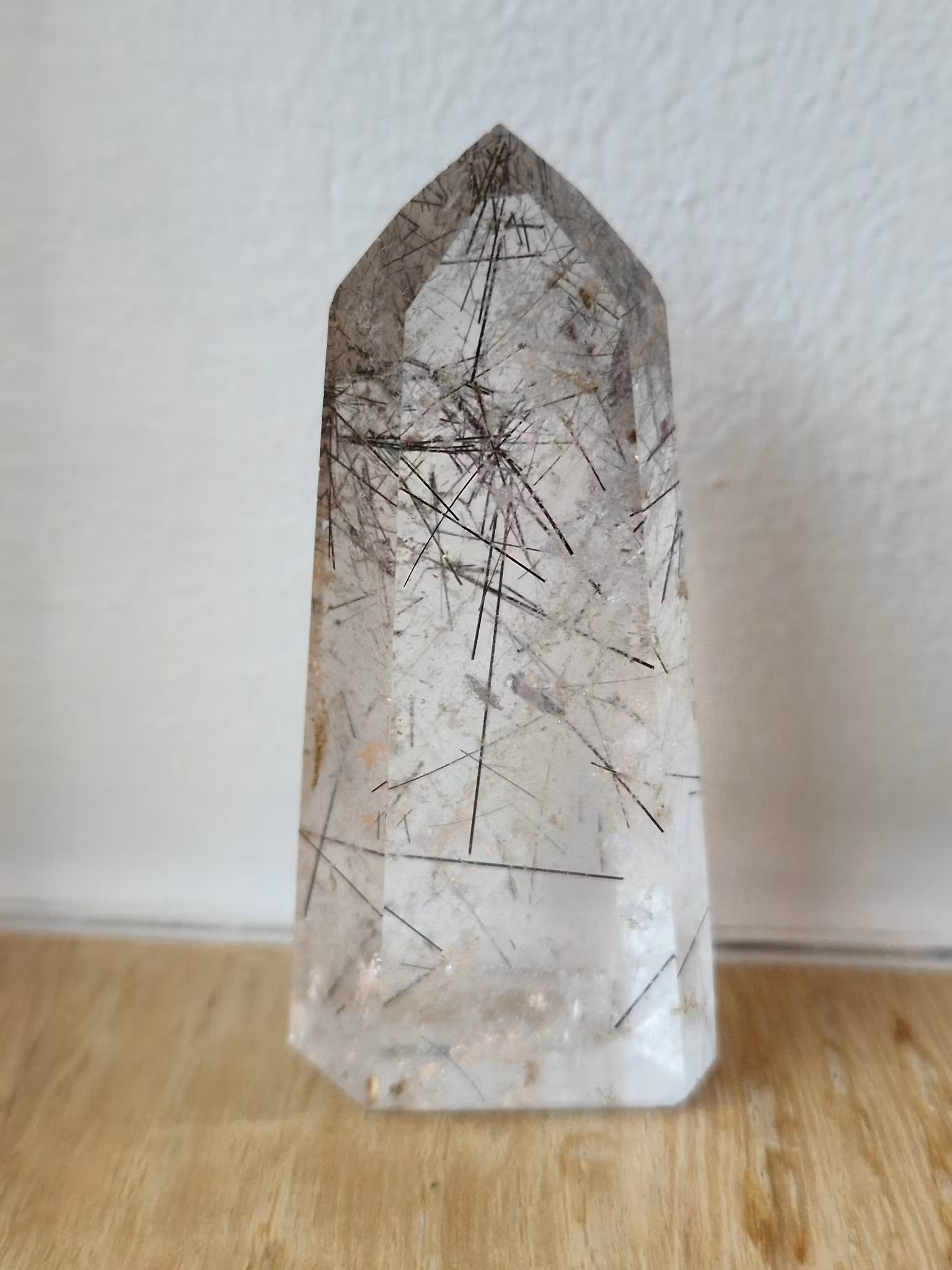 Rutilkvarts Svart Turmalin