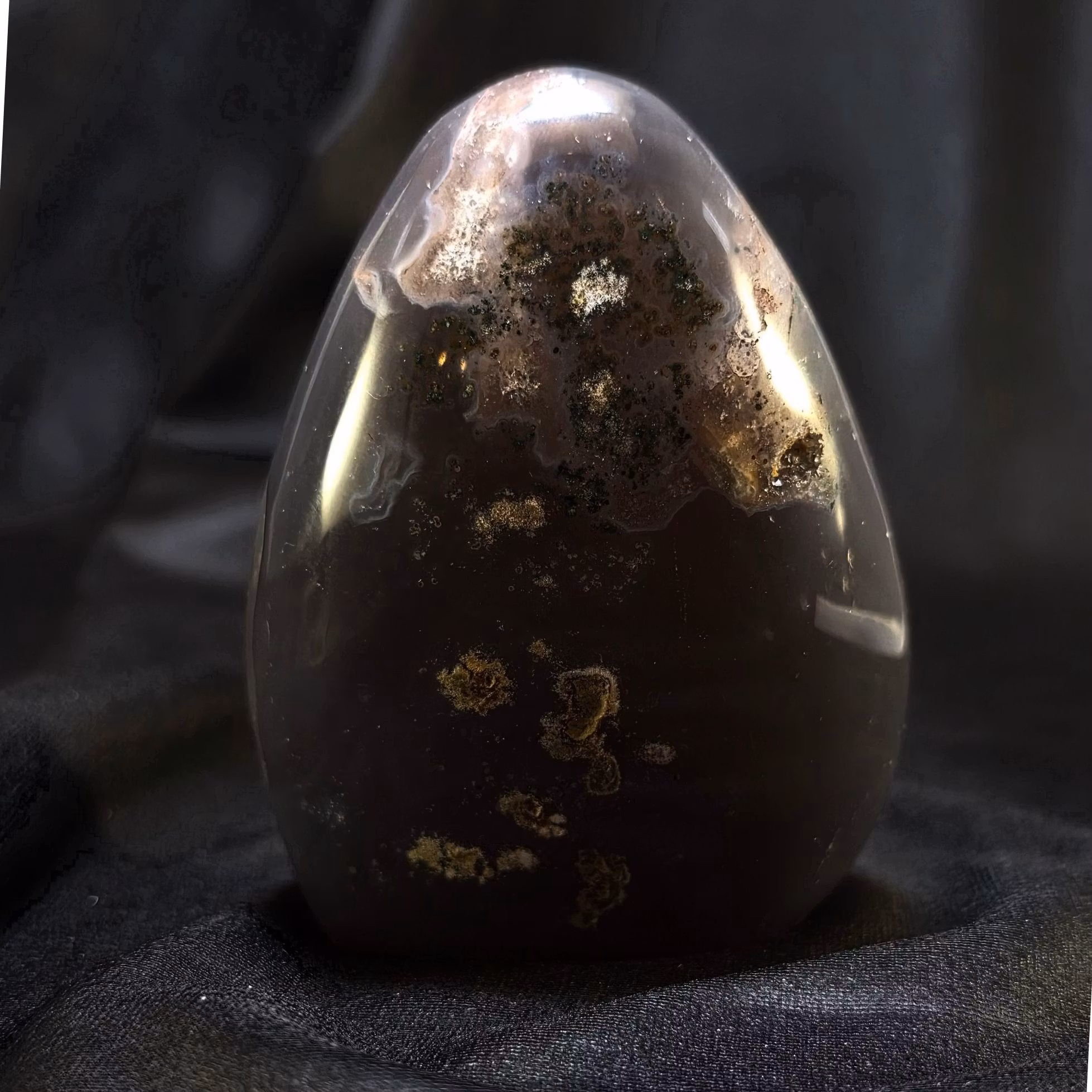 Agat Med Druzy Polerad Uruguay