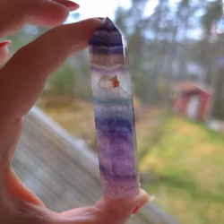 Regnbågsfluorit Torn nr 6