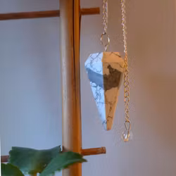 Polerad Pendel Howlit nr 2