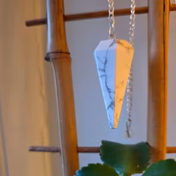 Polerad Pendel Howlit nr 1