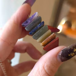 Polerad Pendel Chakra Pyramid