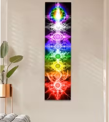 Chakra Yoga Väggbonad