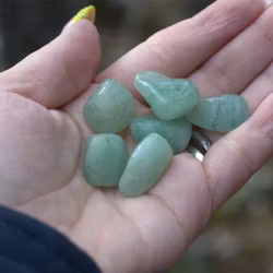 Ljus Aventurin Trumlad 1-3 cm