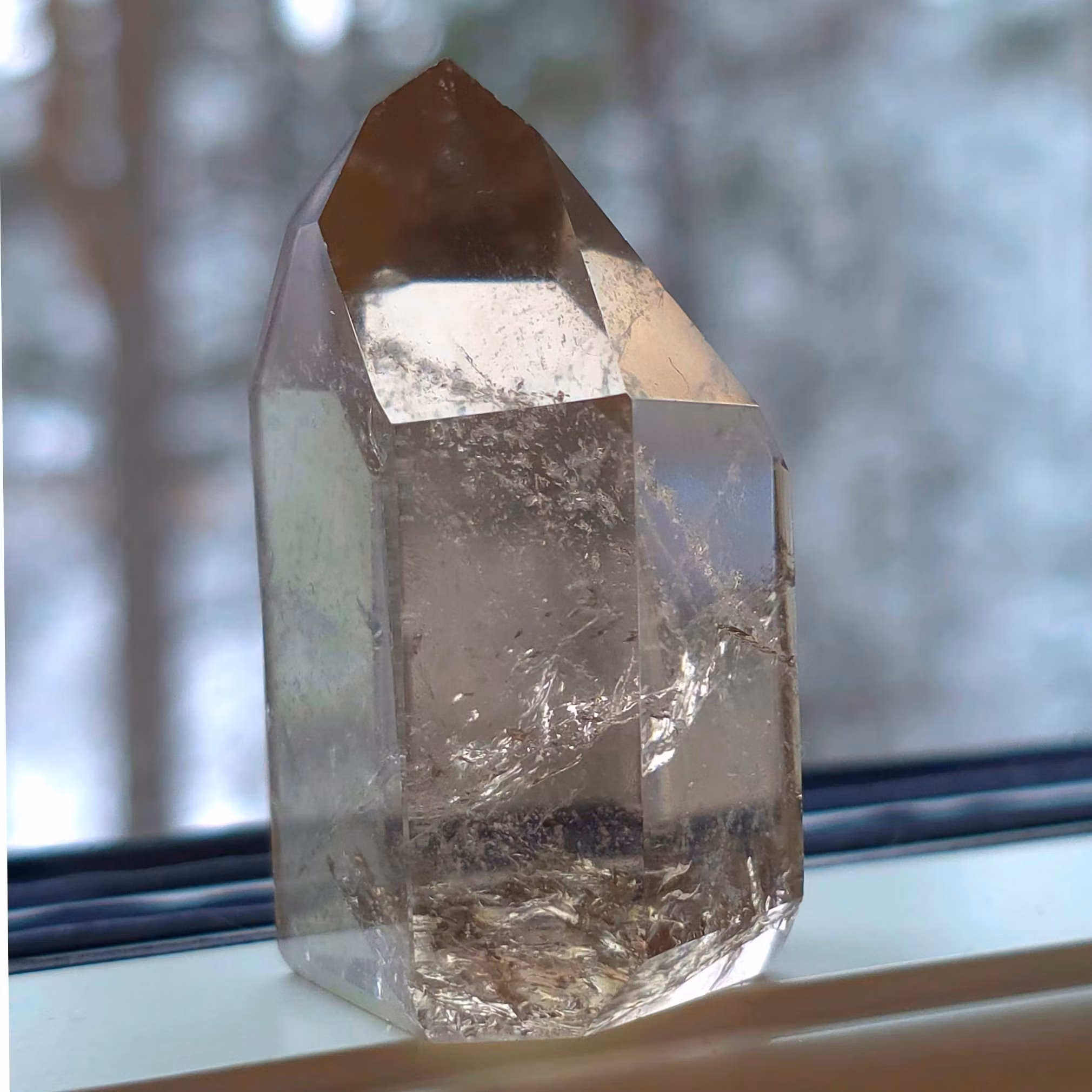 Ljus Rökkvarts Spets Med Slöjor & Regnbågar