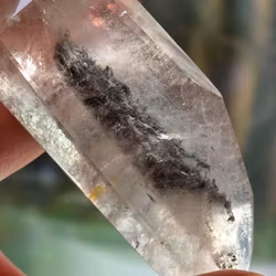 Lodolit Med Svart Turmalin