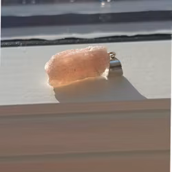 Hänge Rå Rosa Turmalin