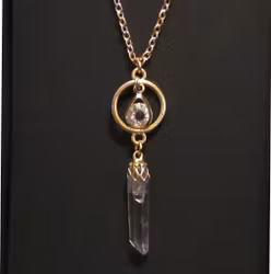 Halsband Med Bergkristall