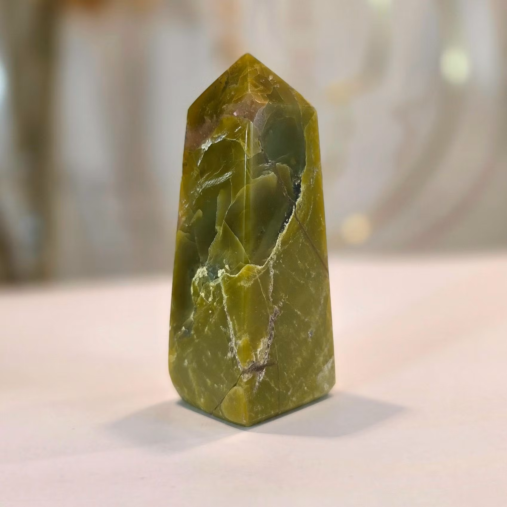 Torn Grön Serpentin 77,9 gram