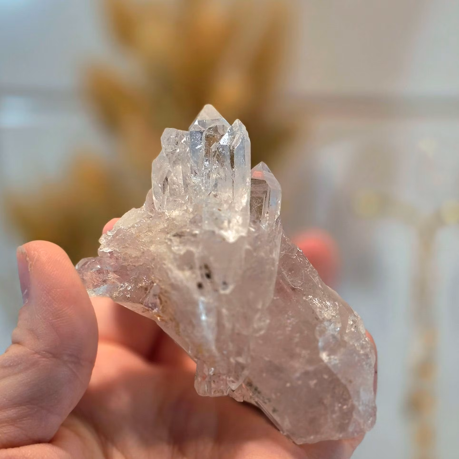 Kluster Av Bergkristall 99 g