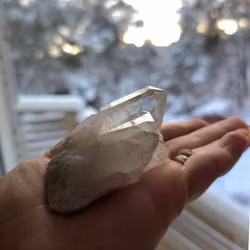 Kluster Av Bergkristall 66 g