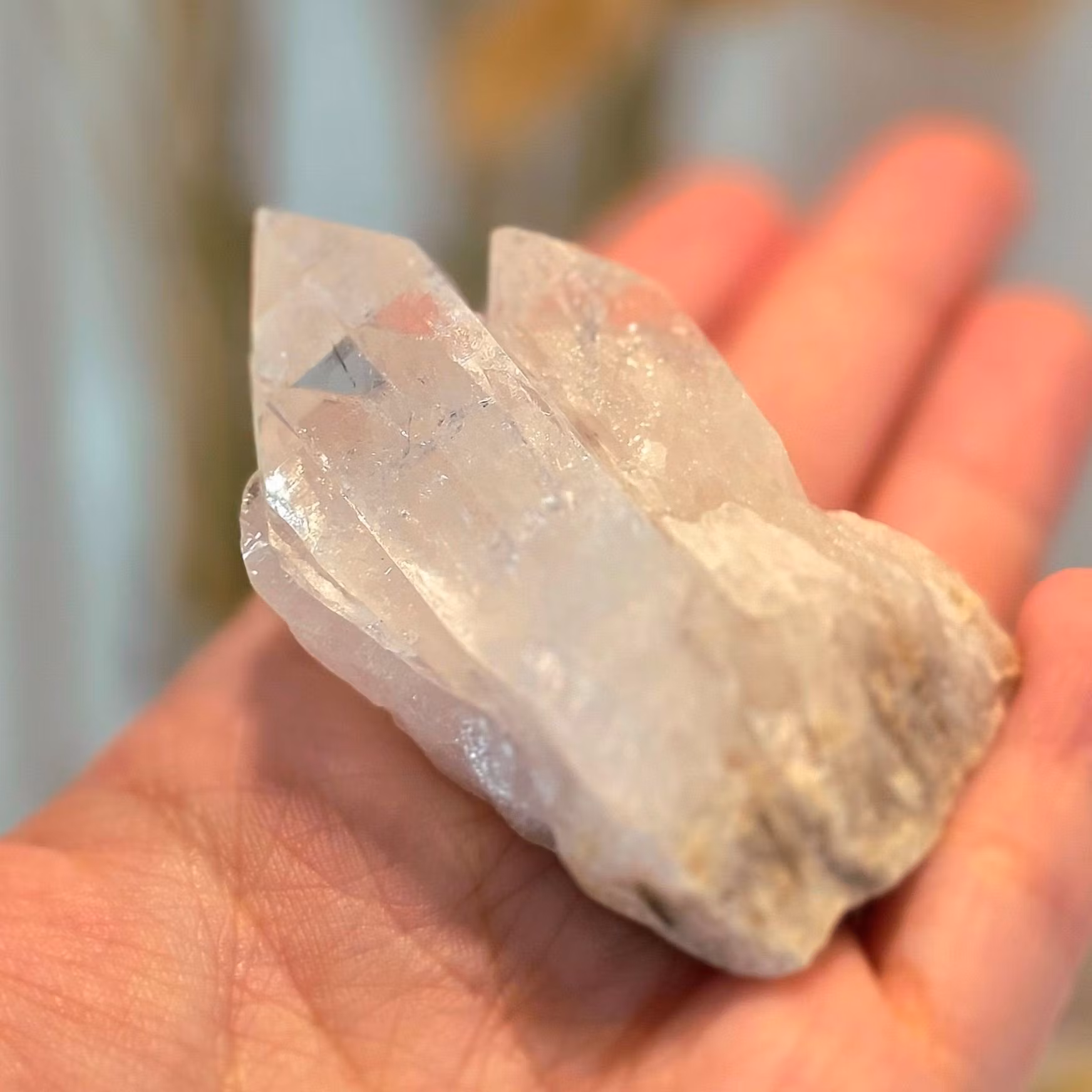 Kluster Av Bergkristall 66 g