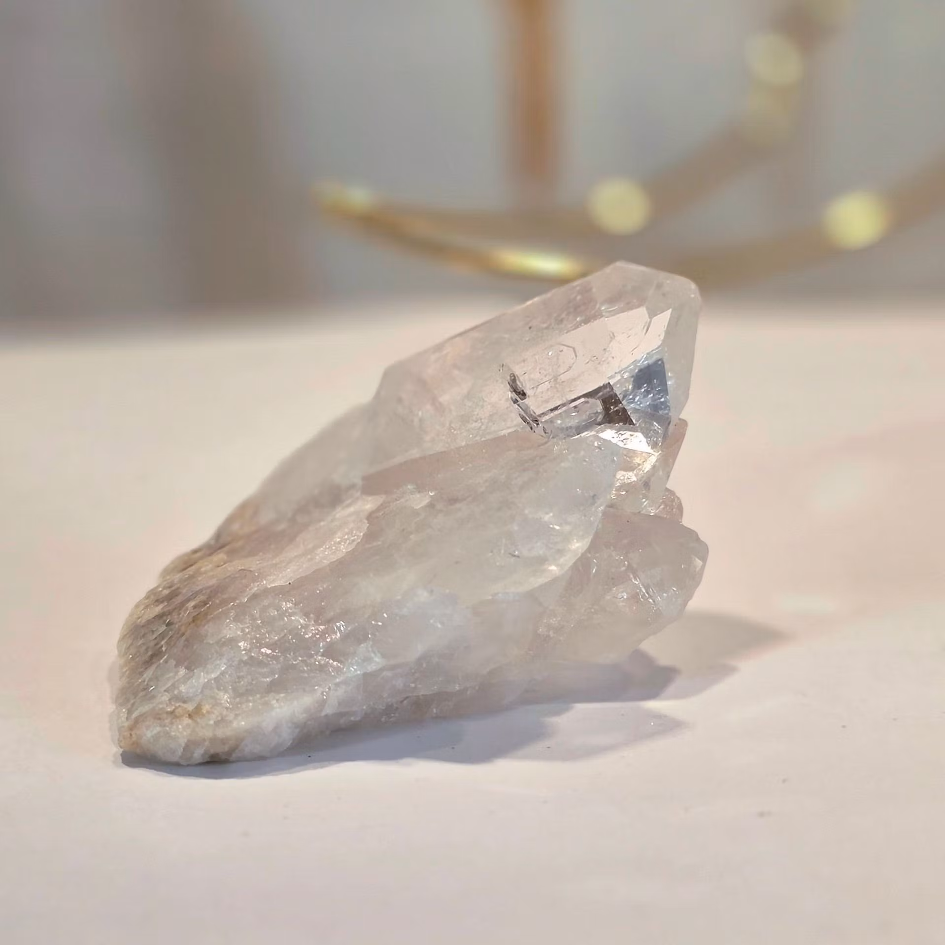 Kluster Av Bergkristall 66 g