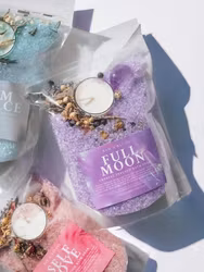 Badsalt Med Ljus Full Moon Ametist