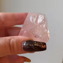 Fri Form Polerad Rosenkvarts