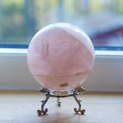 Klot Av Rosenkvarts 687 gram