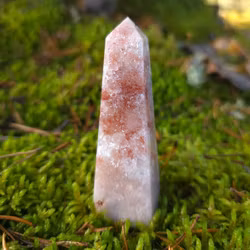 Rosa Ametist Druzy Torn 83 gram