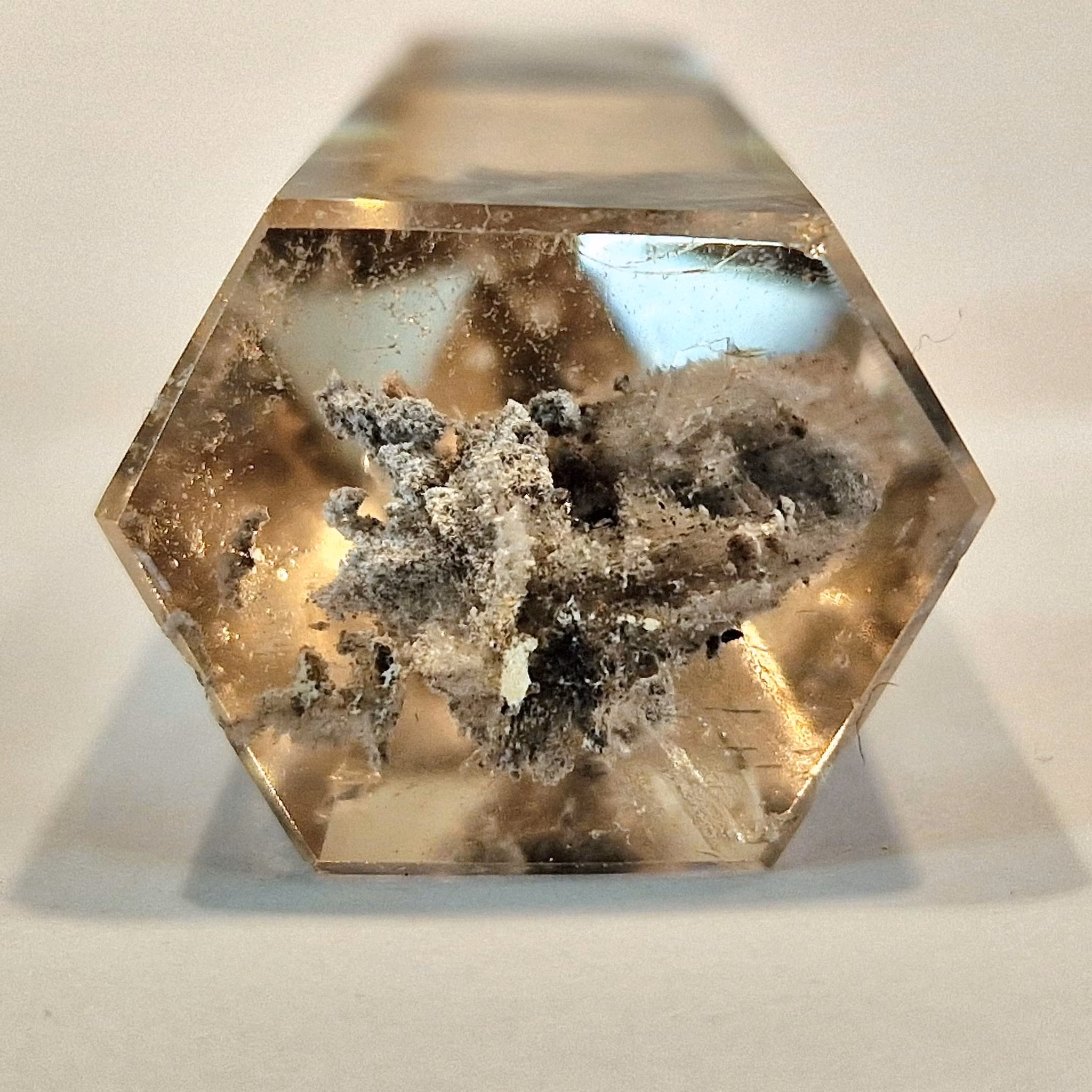 Lodolit Spets Fantom ev Citrin/rökkvarts