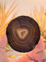 Svart Agatplatta Nr 1